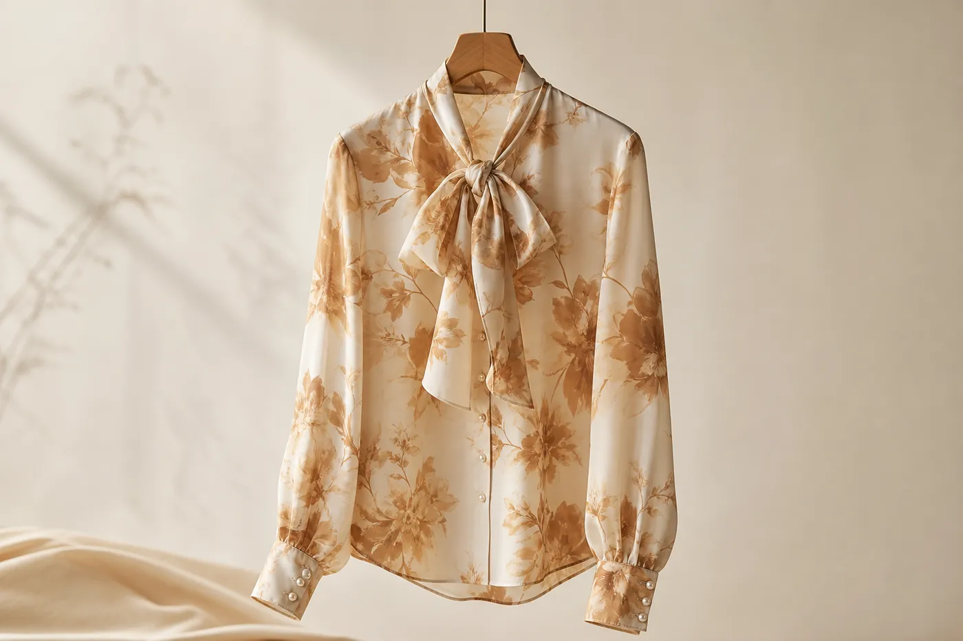 Édition Blouse en Soie Imprimée Essentiel